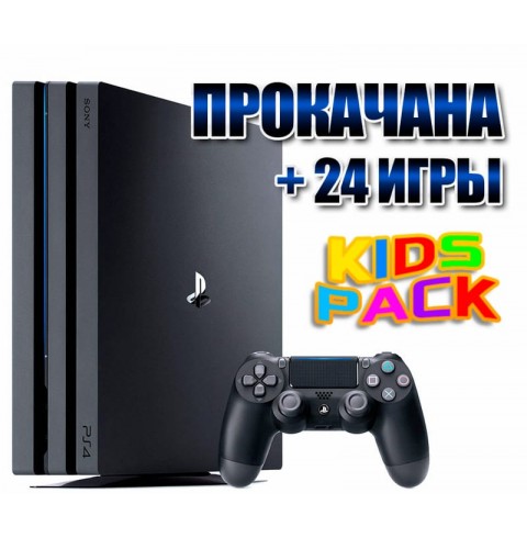 PlayStation 4 PRO 1 TB + 24 игр (#117) 